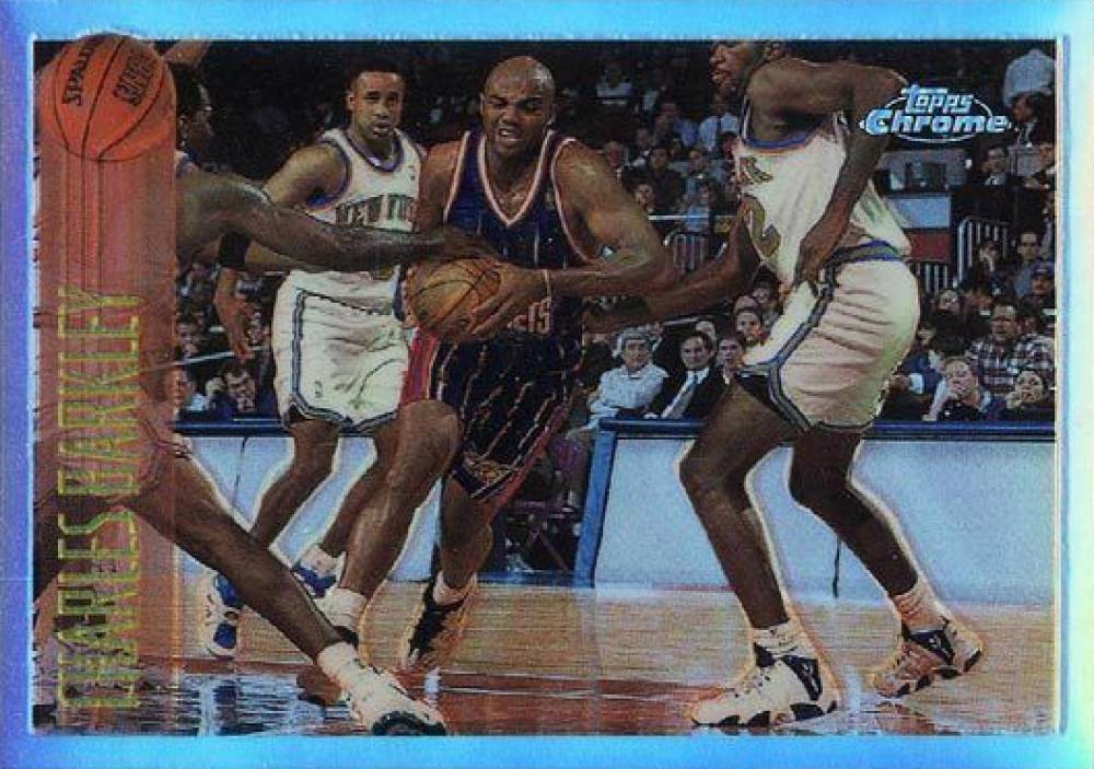 1996 Topps Chrome Charles Barkley #179 Basketball Card