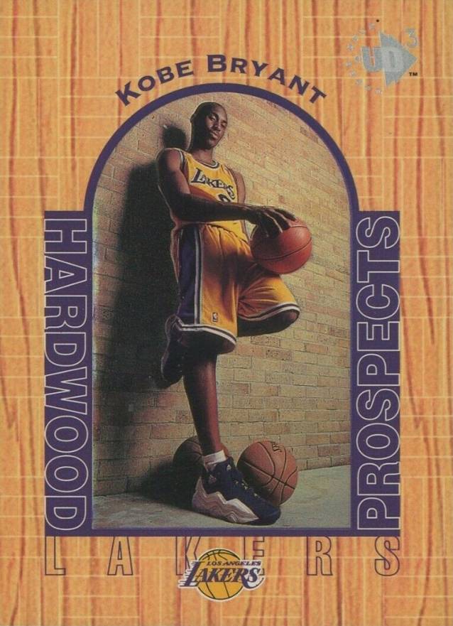 1996 UD3 Kobe Bryant #19 Basketball Card