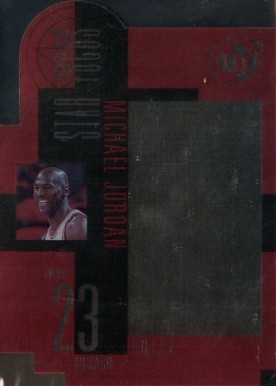 1996 UD3 Michael Jordan #23 Basketball Card