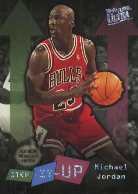 1996 Ultra Platinum Medallion Michael Jordan #P280 Basketball Card