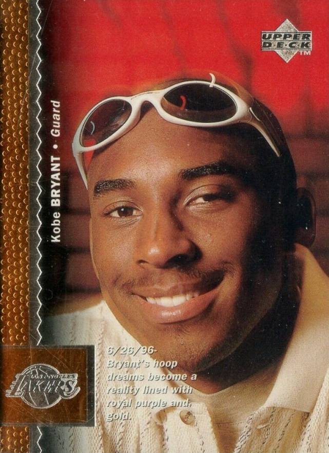 1996 Upper Deck Kobe Bryant #58 Basketball Card