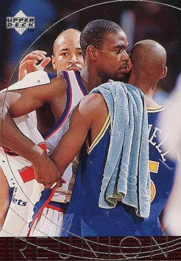 1996 Upper Deck Chris Webber/Latrell Sprewell #170 Basketball Card