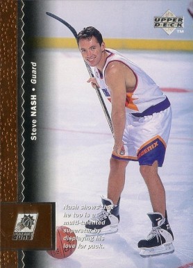 1996 Upper Deck Steve Nash #280 Basketball Card