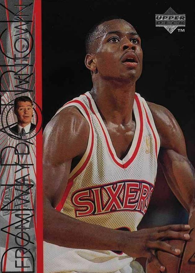 1996 Upper Deck Allen Iverson #350 Basketball Card