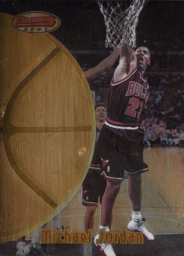 1997 Bowman's Best Michael Jordan #60 Basketball Card