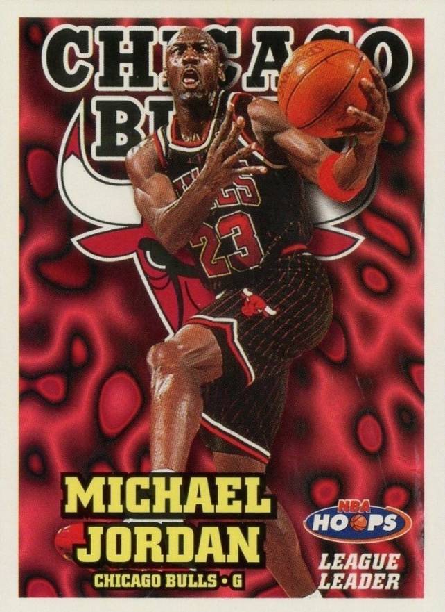 1997 Hoops Michael Jordan #1 Basketball Card
