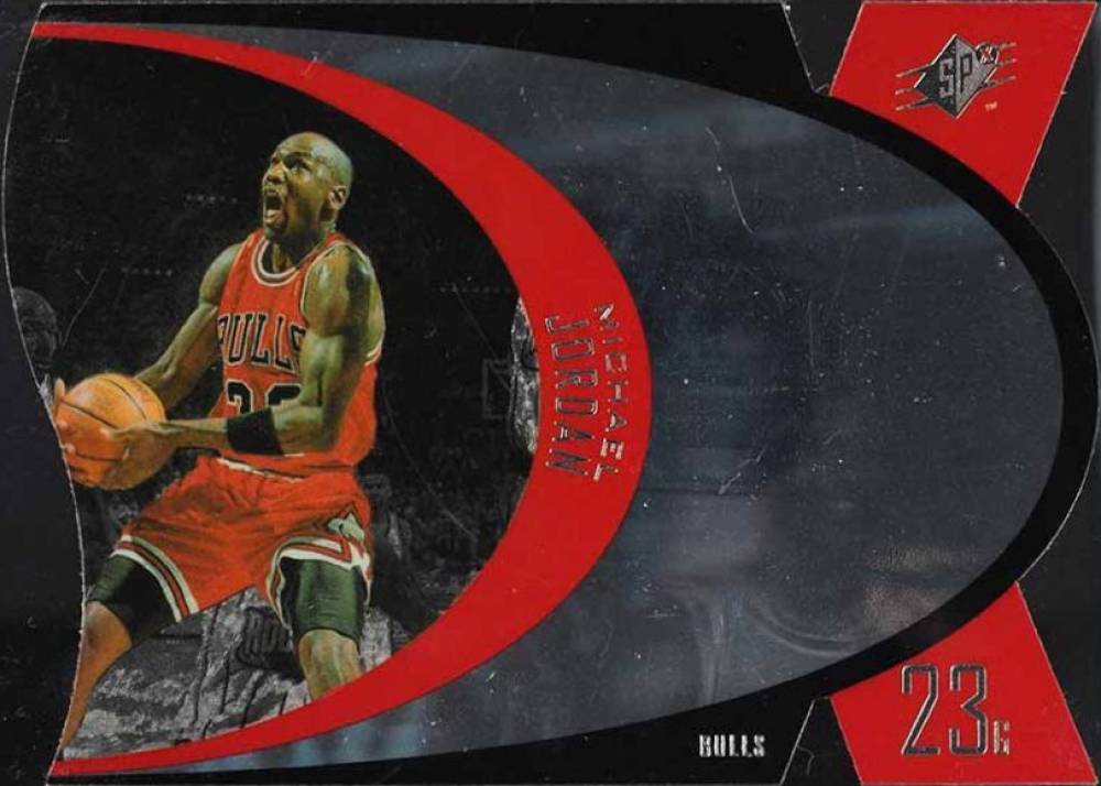 1997 SPx Die-Cut Michael Jordan #5 Basketball Card