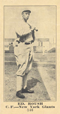 1916 Sporting News Ed. Roush #146 Baseball Card