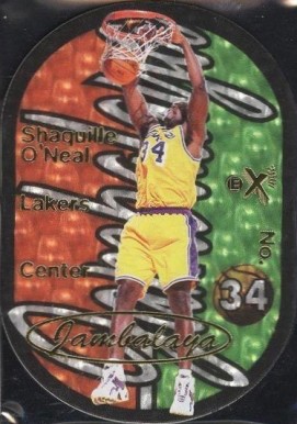 1997 Skybox E-X2001 Jambalaya Shaquille O'Neal #7 Basketball Card