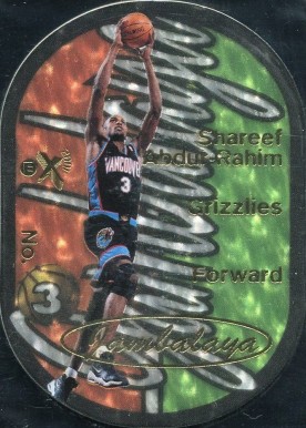 1997 Skybox E-X2001 Jambalaya Shareef Abdur-Rahim #11 Basketball Card