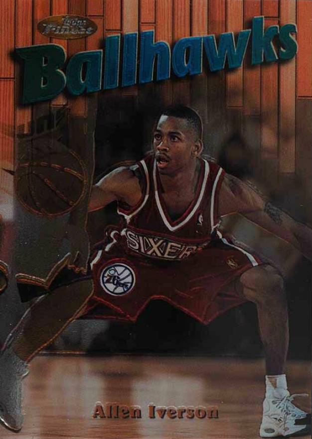 1997 Finest Allen Iverson #57 Basketball Card