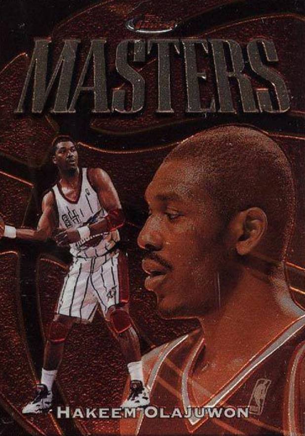 1997 Finest Hakeem Olajuwon #195 Basketball Card