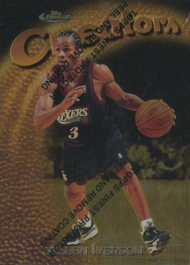 1997 Finest Allen Iverson #320 Basketball Card