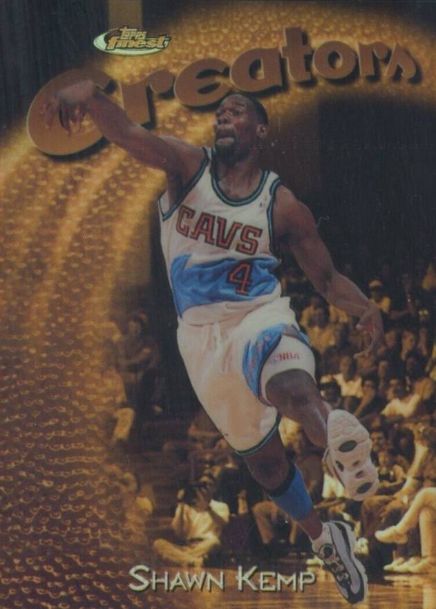 1997 Finest Shawn Kemp #311 Basketball Card