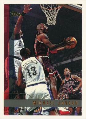 1997 Topps Michael Jordan #123 Basketball Card