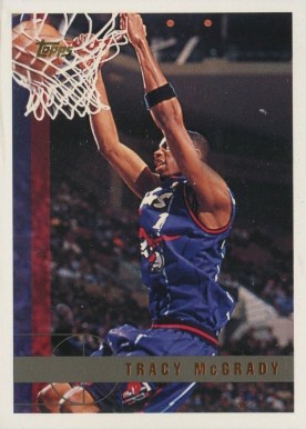 1997 Topps Tracy McGrady #125 Basketball Card