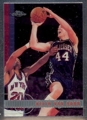 1997 Topps Chrome Keith Van Horn #118 Basketball Card