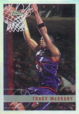 1997 Topps Chrome Tracy McGrady #125 Basketball Card