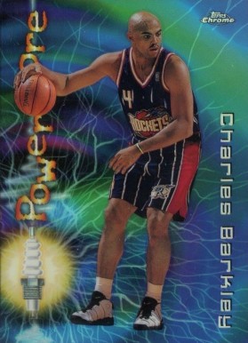 1997 Topps Chrome Charles Barkley #17 Basketball Card
