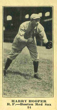 1916 Sporting News Harry Hooper #84 Baseball Card
