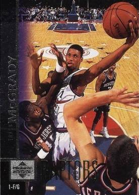 1997 Upper Deck Tracy McGrady #300 Basketball Card