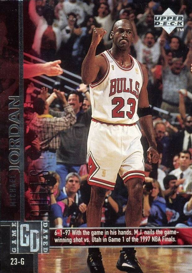 1997 Upper Deck Michael Jordan #18 Basketball Card