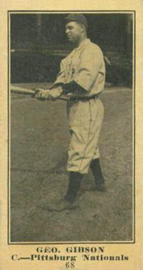 1916 Sporting News Geo. Gibson #68 Baseball Card