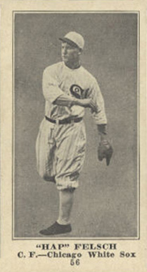 1916 Sporting News Hap Felsch #56 Baseball Card