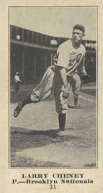 1916 Sporting News Larry Cheney #31 Baseball Card