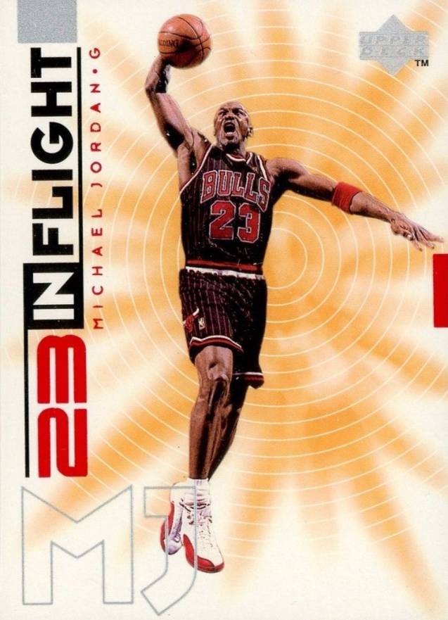 1998 Upper Deck Michael Jordan Living Legend In-Flight Michael Jordan #IF15 Basketball Card
