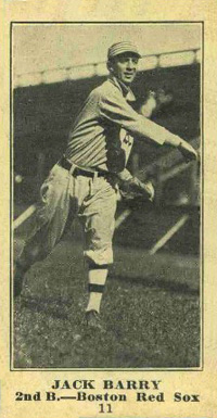 1916 Sporting News Jack Barry #11 Baseball Card