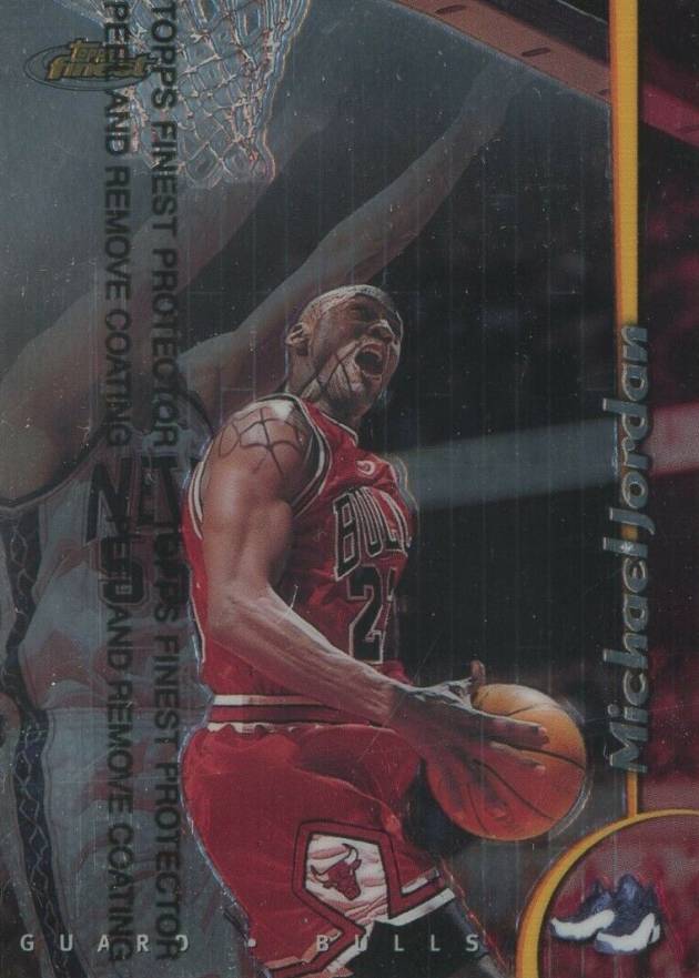 1998 Finest Michael Jordan #81 Basketball Card