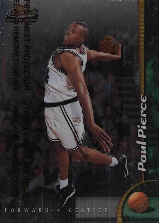 1998 Finest Paul Pierce #235 Basketball Card