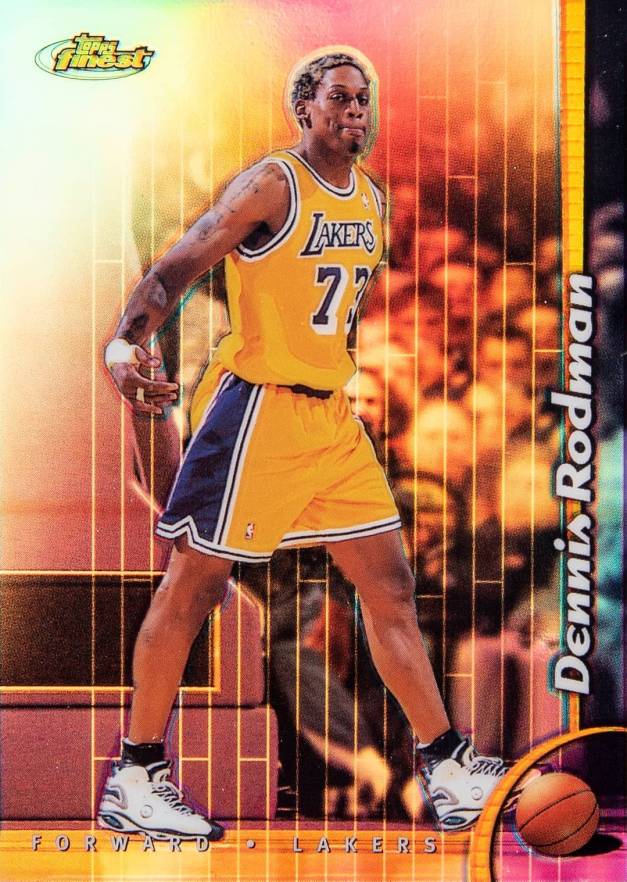 1998 Finest Dennis Rodman #134 Basketball Card
