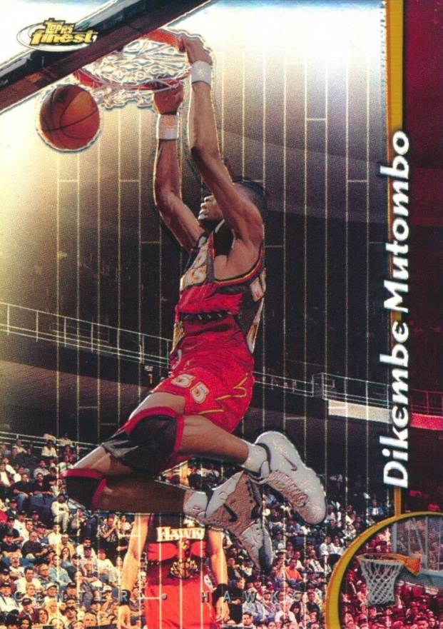 1998 Finest Dikembe Mutombo #15 Basketball Card