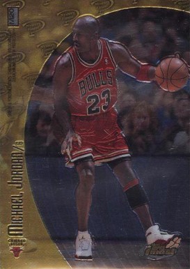 1998 Finest Mystery Eddie Jones/Michael Jordan #M20 Basketball Card