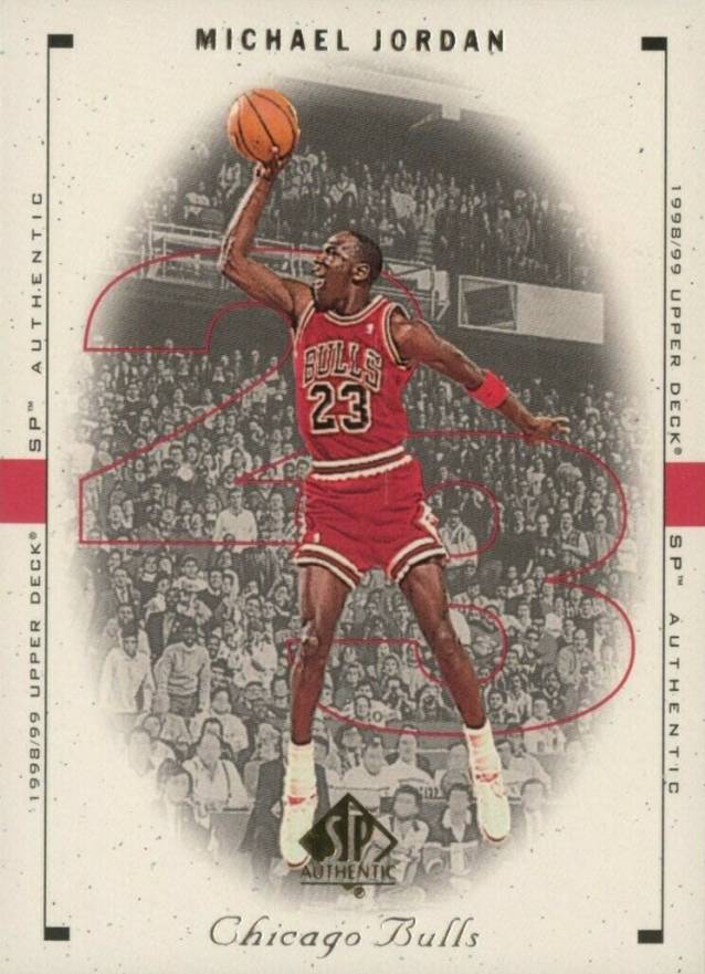 1998 SP Authentic Michael Jordan #2 Basketball Card