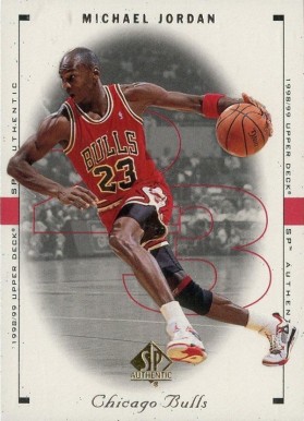 1998 SP Authentic Michael Jordan #4 Basketball Card