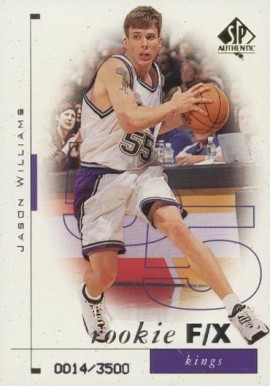 1998 SP Authentic Jason Williams #97 Basketball Card