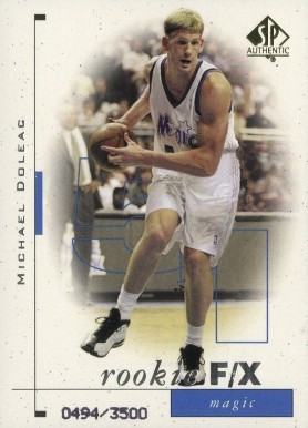 1998 SP Authentic Michael Doleac #102 Basketball Card