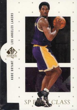 1998 SP Authentic First Class Kobe Bryant #FC14 Basketball Card
