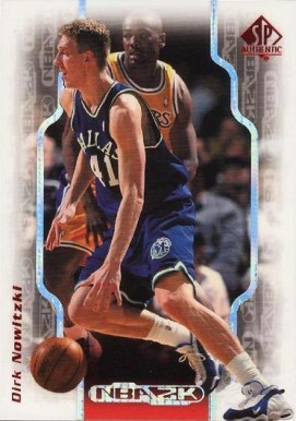 1998 SP Authentic NBA 2K Dirk Nowitzki #2K9 Basketball Card