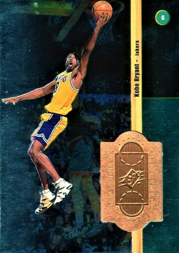 1998 SPx Finite Kobe Bryant #50 Basketball Card