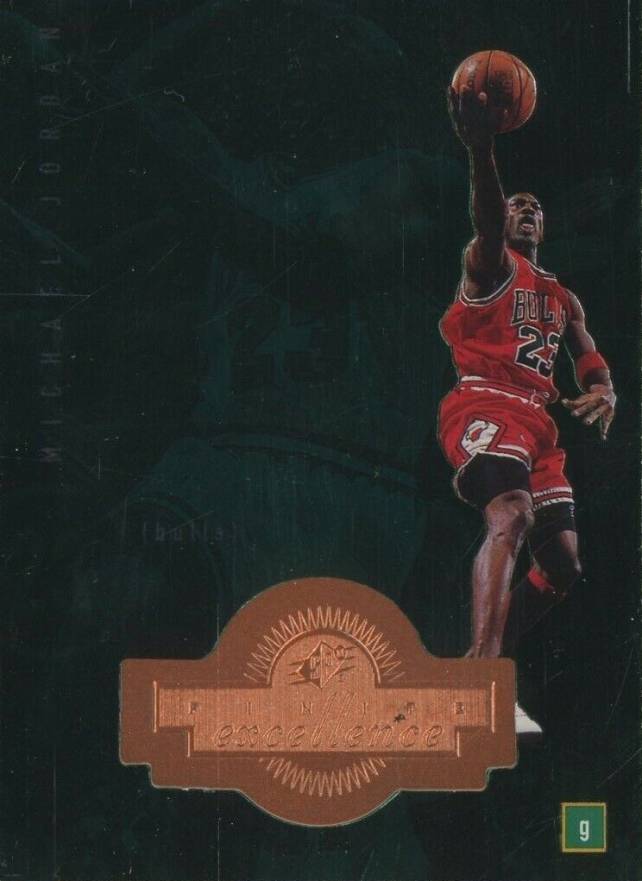 1998 SPx Finite Michael Jordan #201 Basketball Card