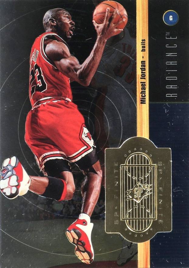 1998 SPx Finite Michael Jordan #1 Basketball Card