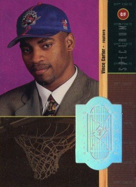 1998 SPx Finite Spectrum Vince Carter #215 Basketball Card