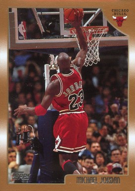 1998 Topps Michael Jordan #77 Basketball Card