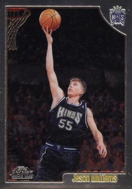 1998 Topps Chrome Jason Williams #153 Basketball Card