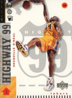 1998 Upper Deck Shaquille O'Neal #309 Basketball Card
