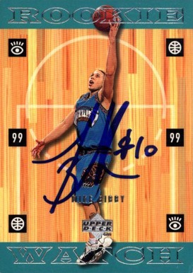 1998 Upper Deck Mike Bibby #313 Basketball Card